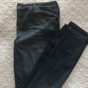 Torrid curvy skinny jeans.